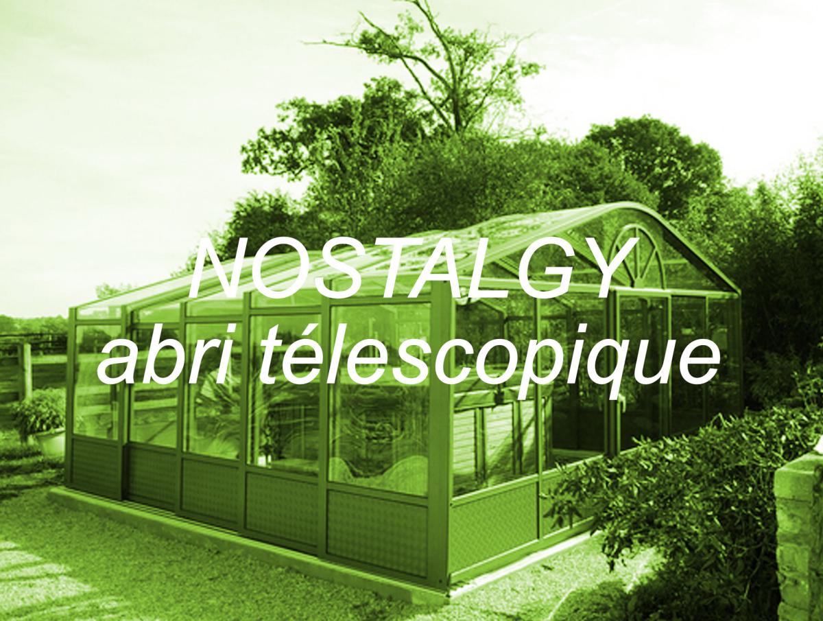 Abri de spa extérieur maisonnette coulissante I abri de spa à pans droits pour spa indépendant I Modèle Nostalgy JURALU
 
