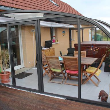 Abri de terrasse amovible modèle SAPHIR
