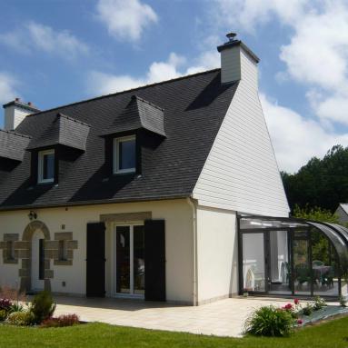 Véranda rétractable pour terrasse modèle SAPHIR
