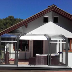 Verrière coulissante pour terrasse modèle TOPAZ JURALU
